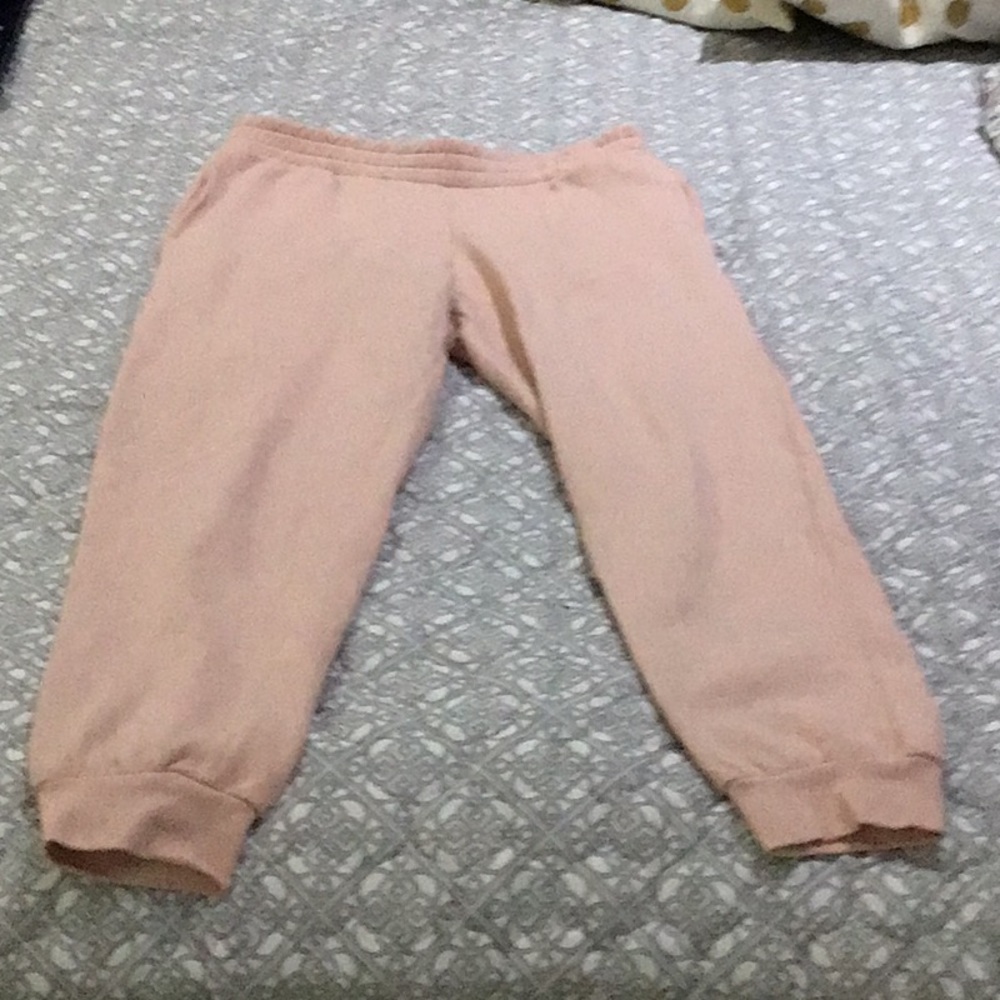 pink sweatpants